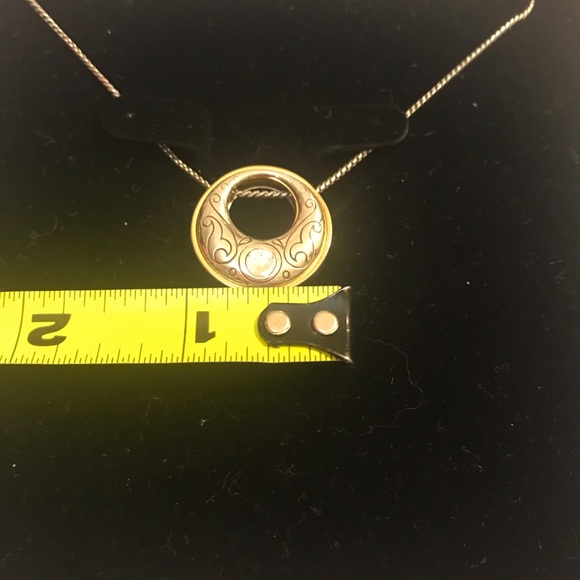 Brighton silver and gold necklace - Picture 2 of 3